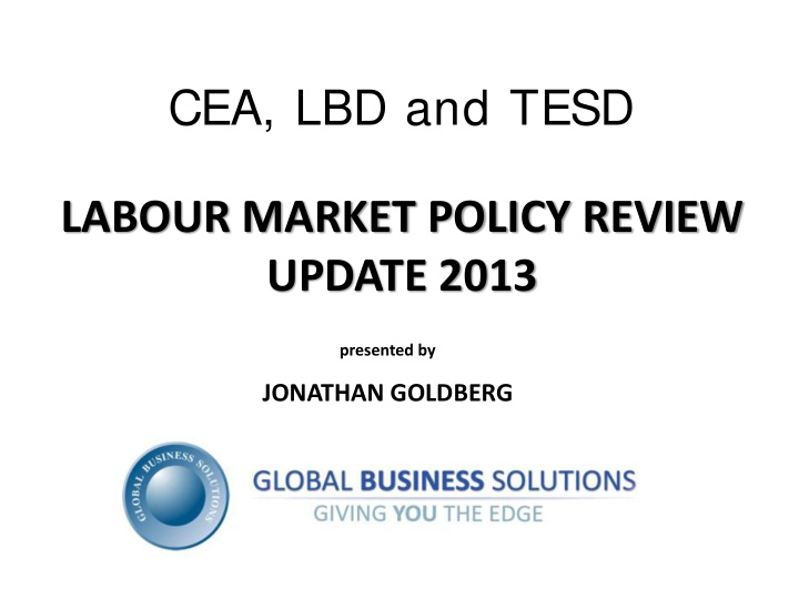 labour market policy review