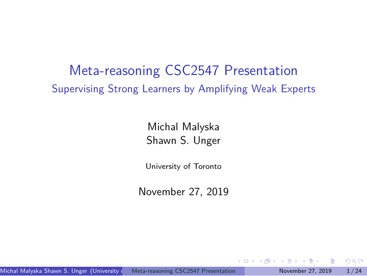 meta reasoning csc2547 presentation