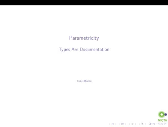 Parametricity  Types Are Documentation  Tony Morris  The Journey  Fast and loose reasoning is