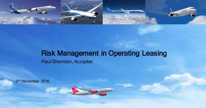 risk management in operating leasing ri