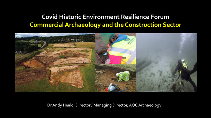 covid historic environment resilience forum commercial