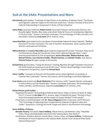 Robert Dello-Russo and Vance Holliday, Paleoindians Beyond the Edge of the Great Plains: The