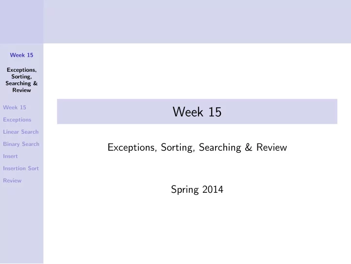 week 15
