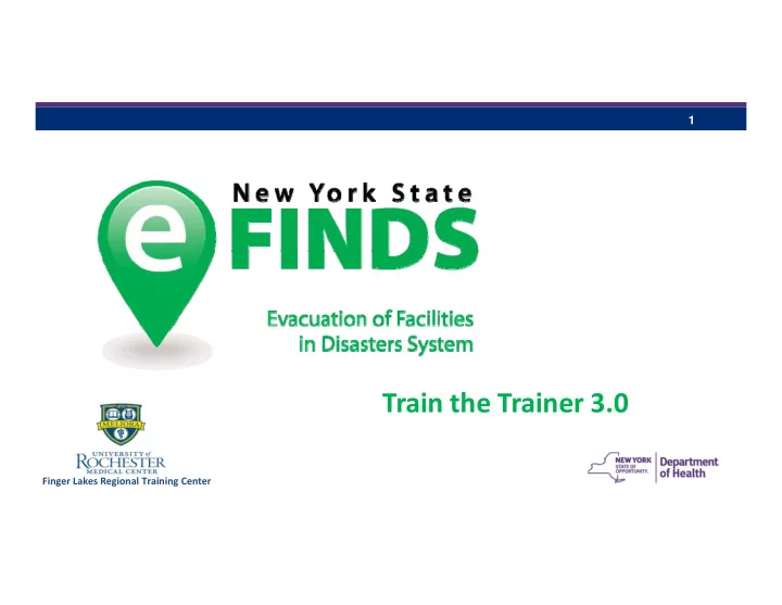 train the trainer 3 0
