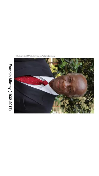 Francis Allotey (1932-2017)  Nithaya Chetty  University of Pretoria, South Africa  FLASH