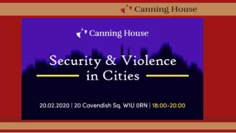 Words of Welcome  Cristina Cortes, CEO, Canning House  Introducing the speakers  Peter Tibber,