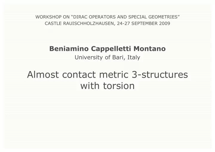 almost contact metric 3 structures with torsion