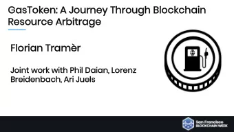 Gas  GasToken  ken:  : A  A Journey  ey Through  gh Blo  Blockc  kchain  ain  Re  Resource Ar