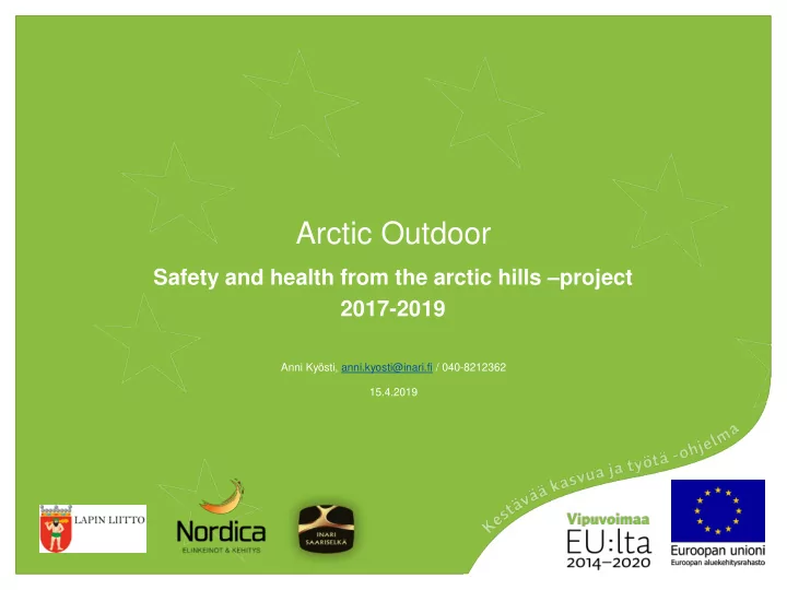 arctic outdoor