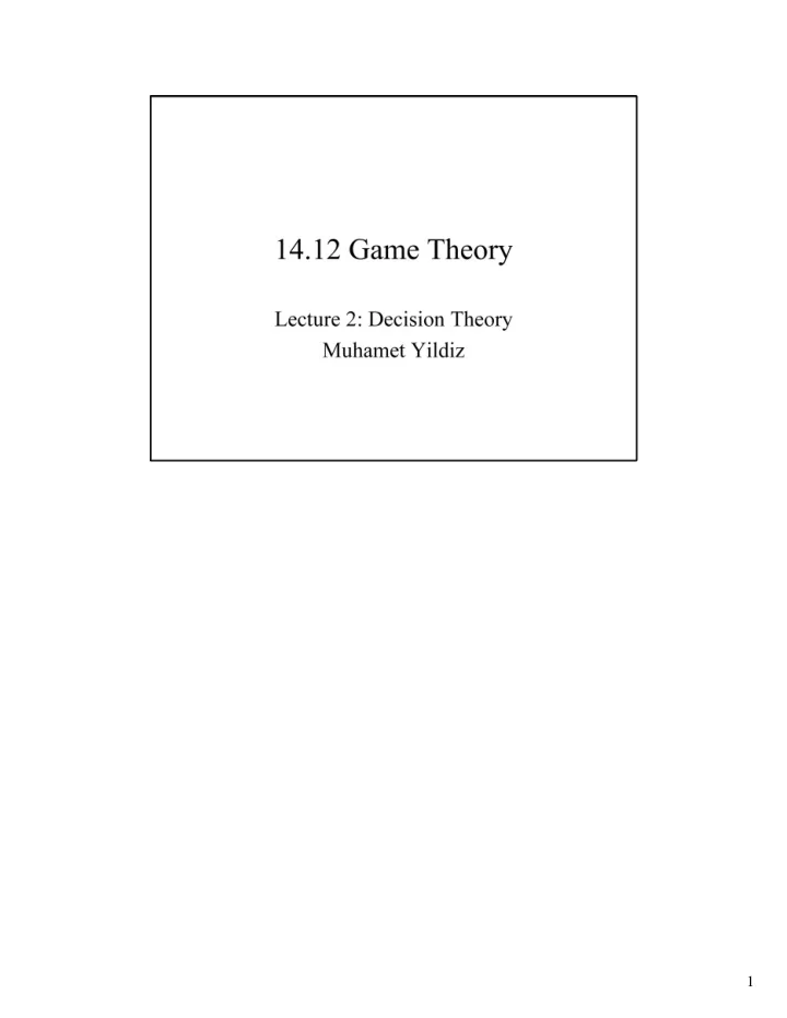 14 12 game theory