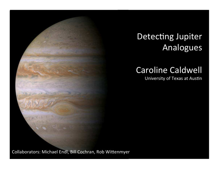 detec ng jupiter