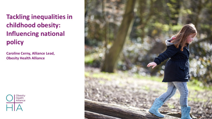 tackling inequalities in childhood obesity influencing