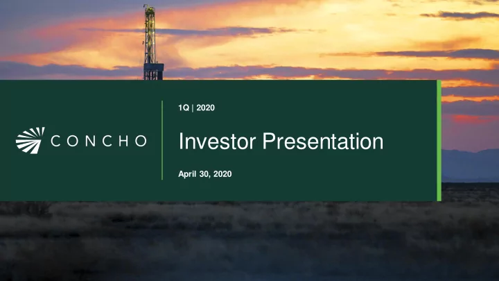 investor presentation