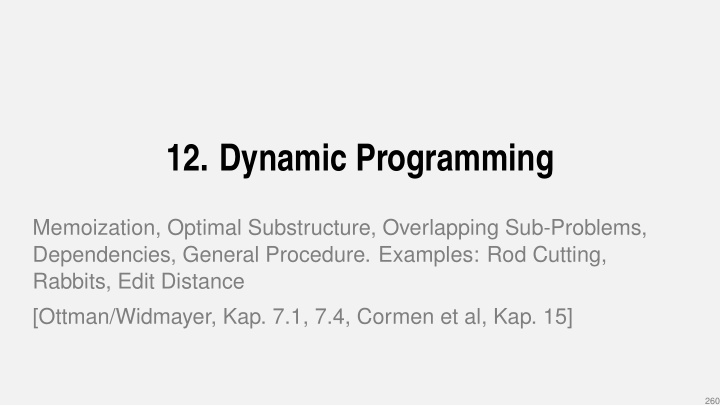12 dynamic programming