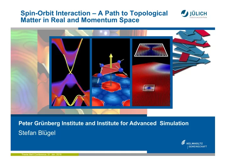 spin orbit interaction a path to topological matter in