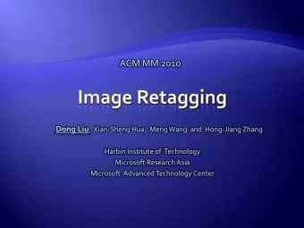 Harbin Institute of  Technology  Microsoft Research Asia  Microsoft  Advanced Technology Center