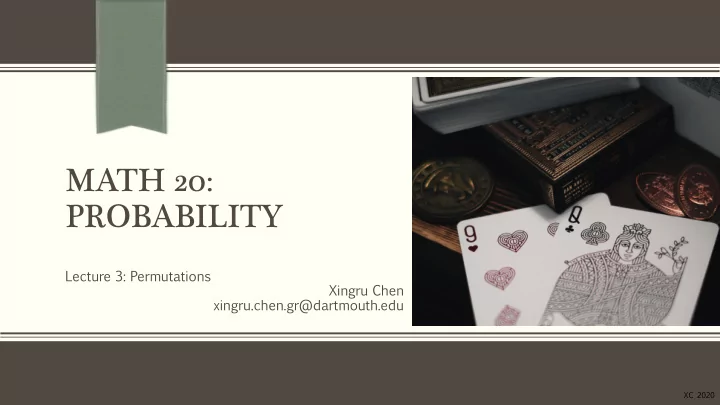 math 20 probability