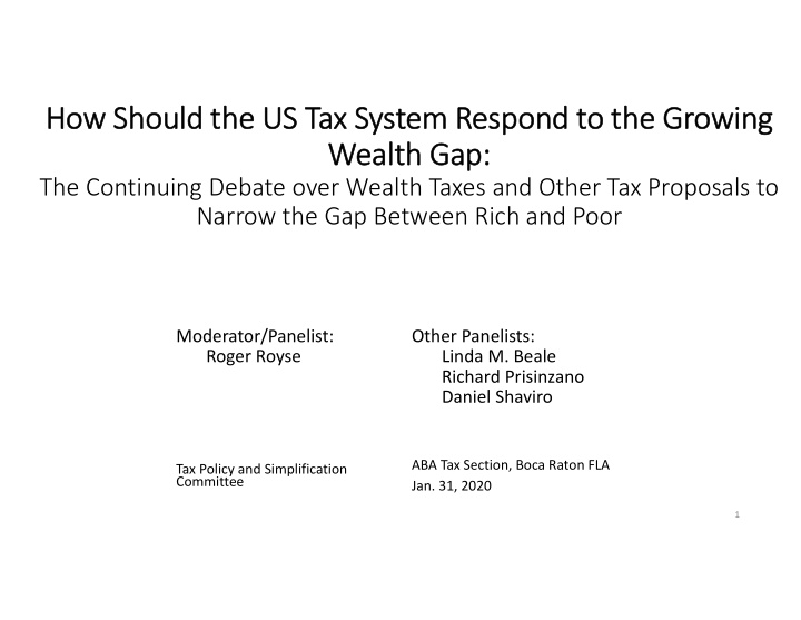 how how should should the the us us ta tax syste system