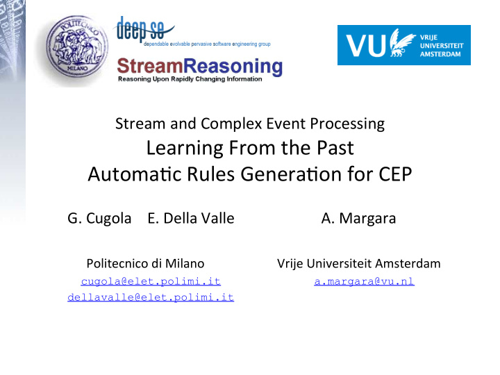 automa c rules genera on for cep