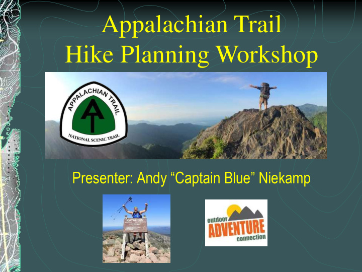 hike planning workshop