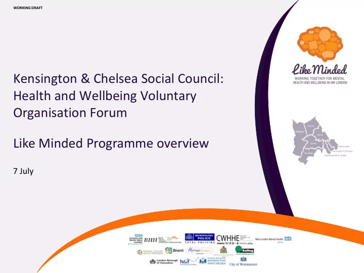 kensington amp chelsea social council health and