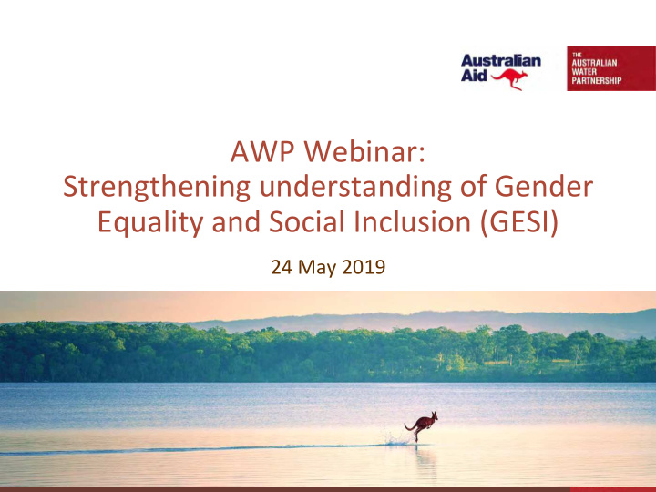 awp webinar strengthening understanding of gender