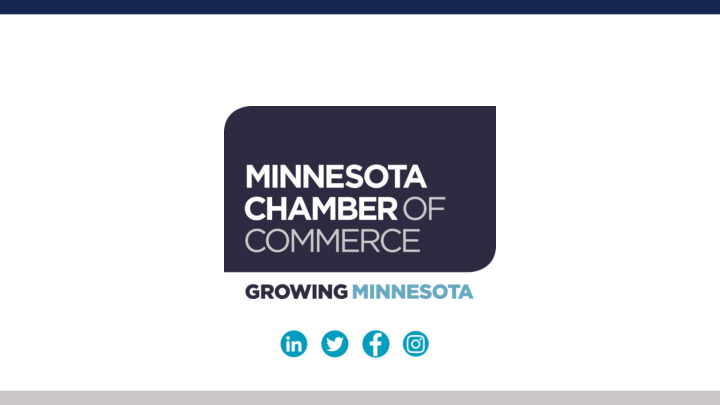 a webinar for minnesota chamber members thursday march 19