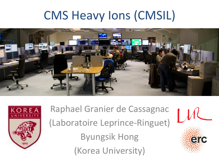 cms heavy ions cmsil