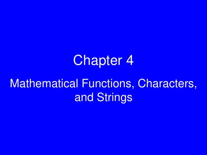 chapter 4