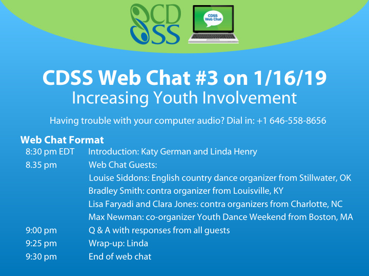 cdss web chat 3 on 1 16 19