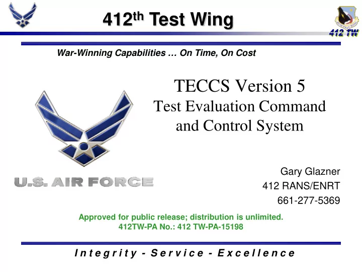 412 th test wing