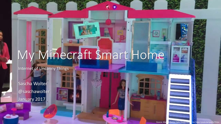 my minecraft smart home