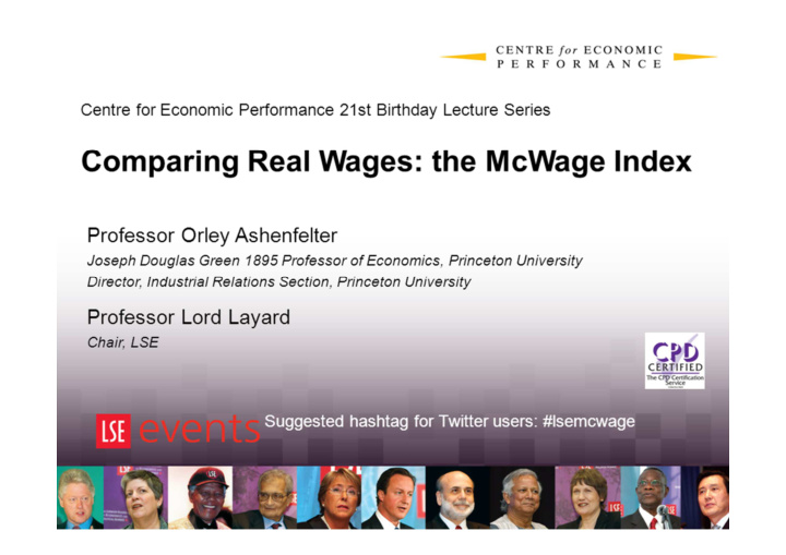 comparing real wages the mcwage index