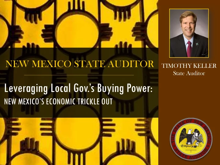 leveraging local gov s buying power