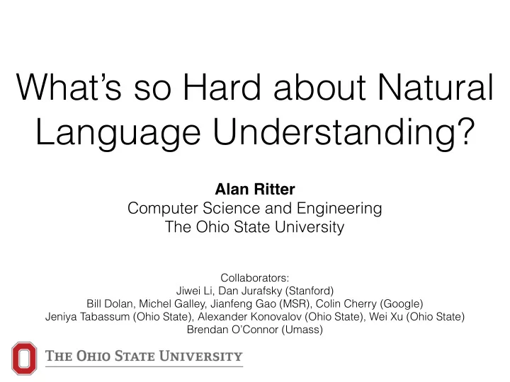 what s so hard about natural language understanding