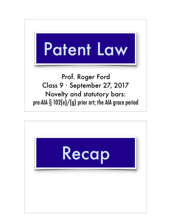 patent law