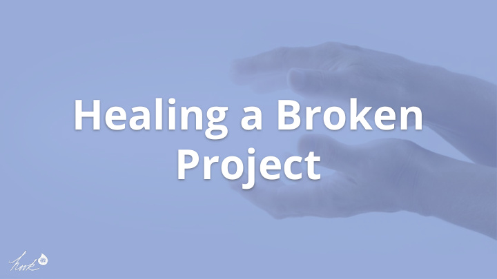 healing a broken project aimee degnan