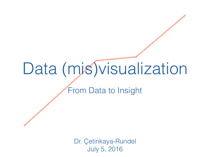 data mis visualization
