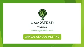 ANNUAL GENERAL MEETING  1  Guests Arrive  Chair Welcome  Overview of the past 12 months