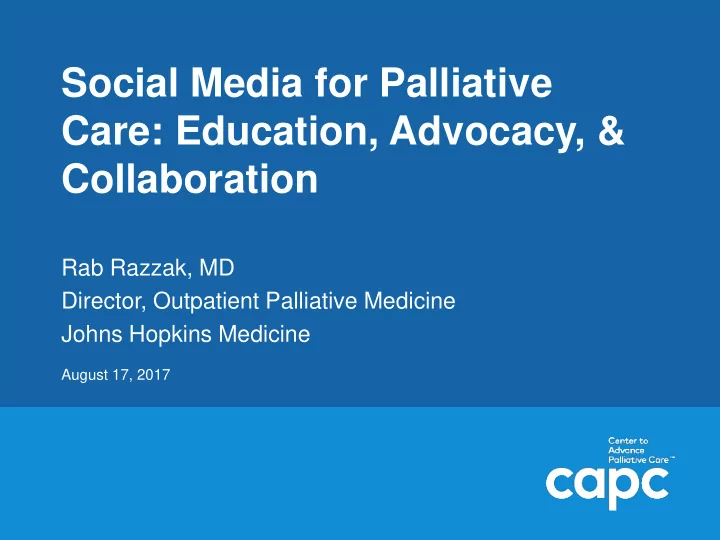 care education advocacy