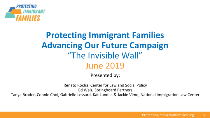 protecting immigrant families advancing our future