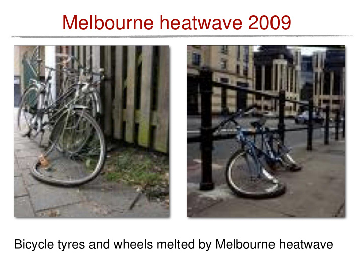 melbourne heatwave 2009