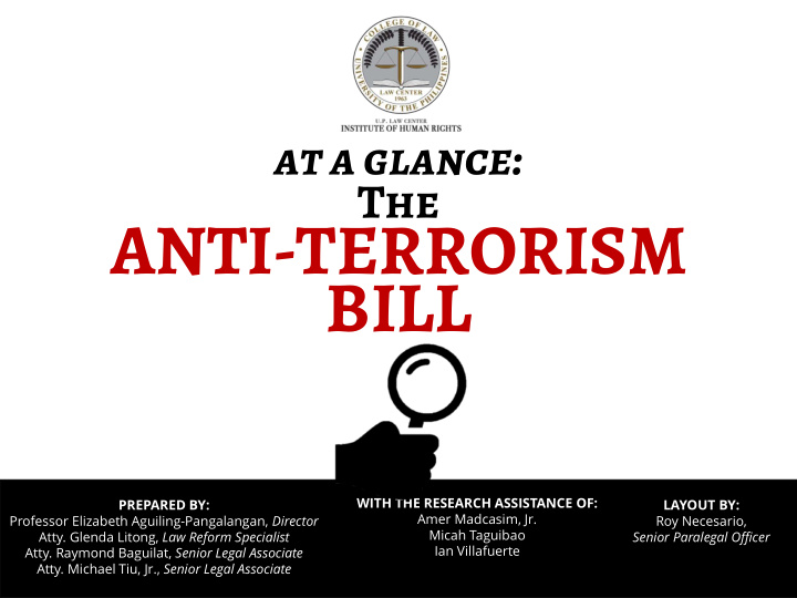 anti terrorism bill