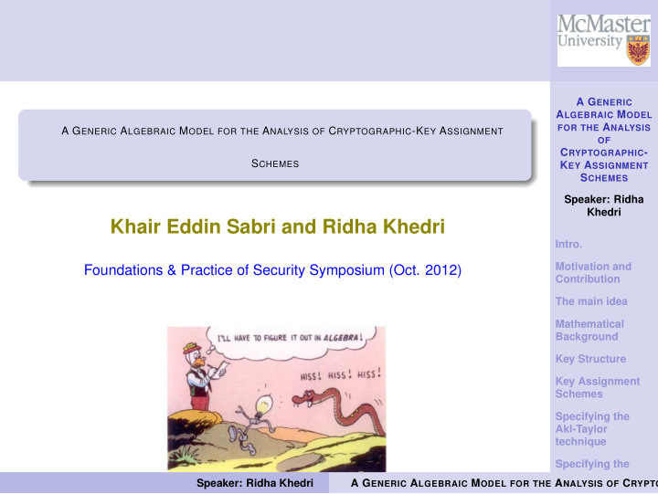 khair eddin sabri and ridha khedri