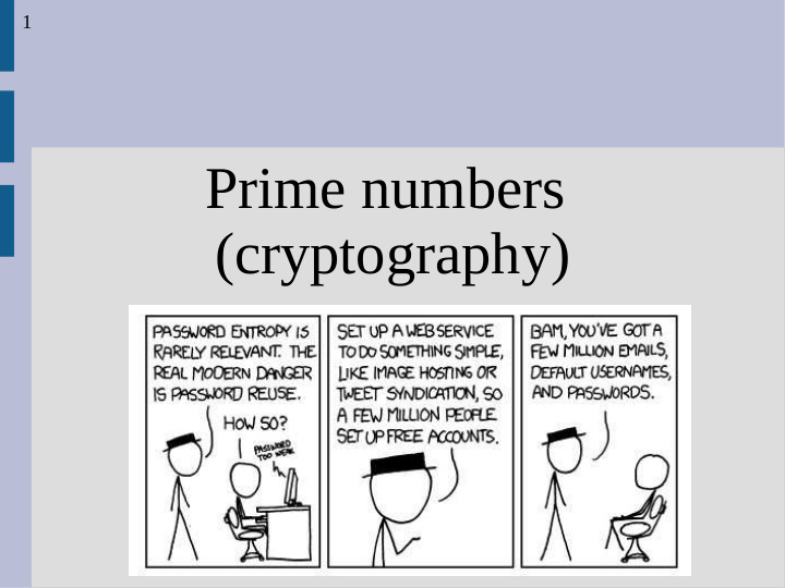 prime numbers cryptography