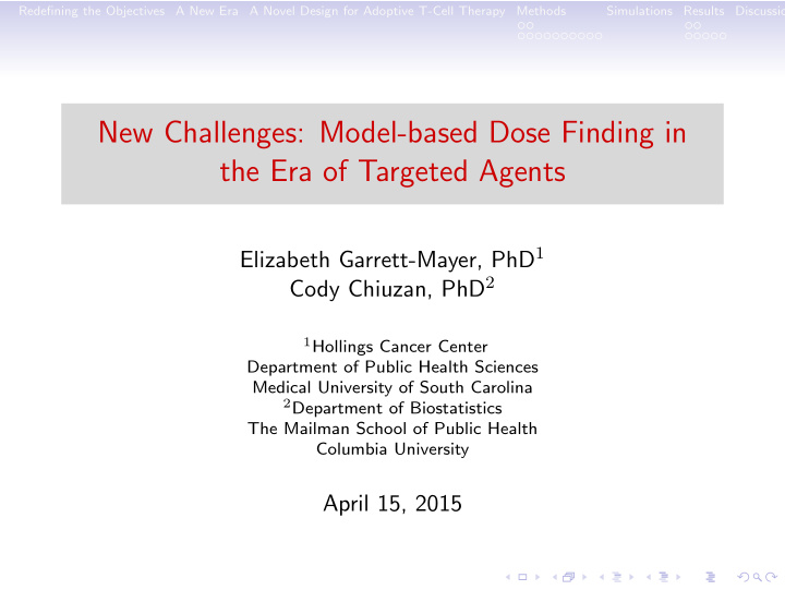 new challenges model based dose finding in the era of