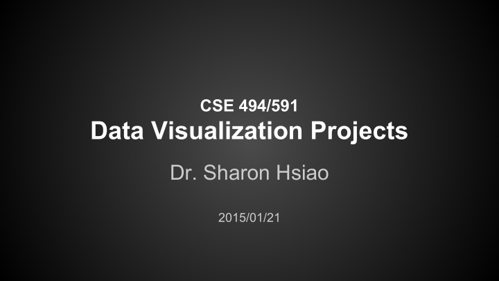 data visualization projects