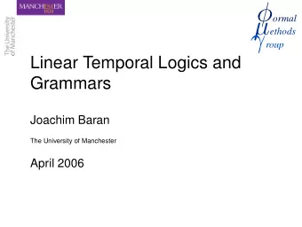 Overview  Word Systems  Regular expressiveness  Linear temporal logic  B  uchi-automata