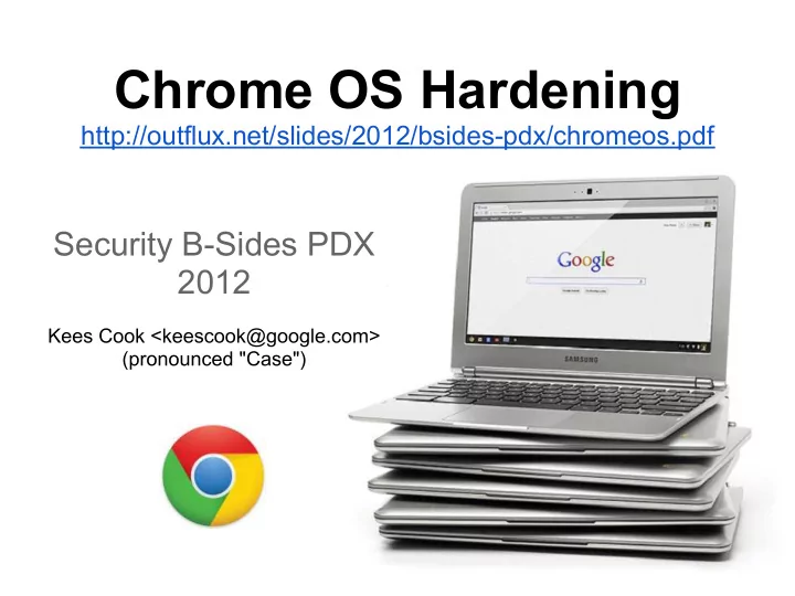 chrome os hardening