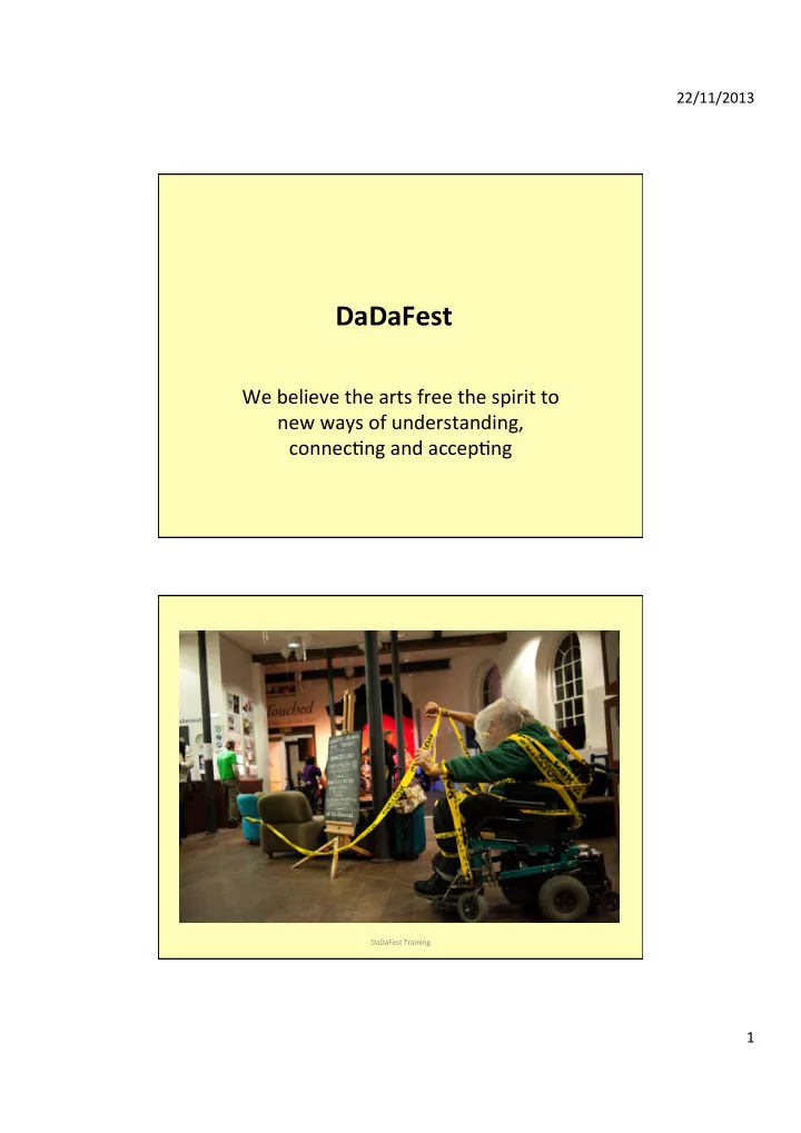 dadafest